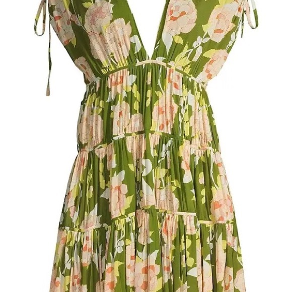 REBECCA TAYLOR Mesh Summer Floral Dress - Picture 12 of 12